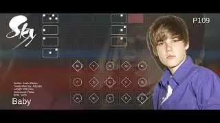 Justin Bieber : Baby ft. Ludacris - children of the light - SKY sheet
