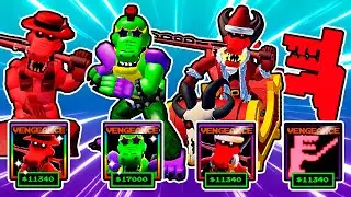 ASSEMBLED A TEAM OF CROCODILES! WHO'S THE STRONGEST TEAM? | Five Nights TD | Roblox