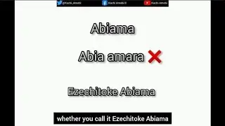 Revealed: The Hidden Meaning Of The Name Ezechitoke Abiama Ura, A Name From 2700 Years Ago