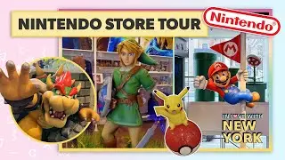 👾 Nintendo Store NYC - Inside the Nintendo Store at Rockefeller Center in New York | December 2022