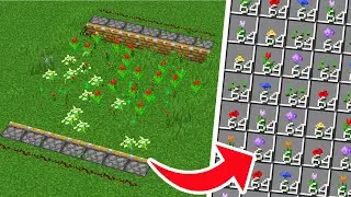 Minecraft Flower Farm 26.1+ - EASY DESIGN