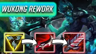 WILD RIFT WUKONG REWORK NEW FULL DAMAGE BUILD