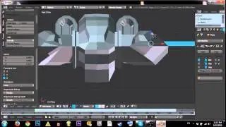Speed modeling: LOW POLY SPACESHIP in Blender 3D
