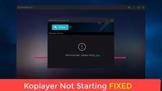 Koplayer Android Emulator NOT WORKING FIXED