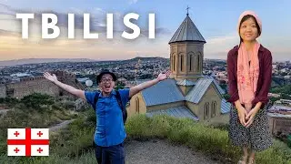 Our FIRST IMPRESSIONS of TBILISI GEORGIA 🇬🇪 (თბილისის პირველი შთაბეჭდილებები)