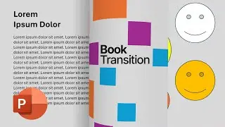 💲 TIPS: How to Design Realistic Book Transition in PowerPoint | 2025