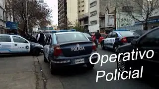 Operativo Policial en Olivera y R. Falcón. (Floresta)