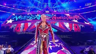 CODY RHODES THEME SONG WM39 + CROWD