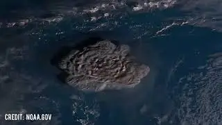 Hunga Tonga volcano eruption