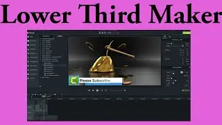 How to Make Lower third in Camtasia 9 in Hindi