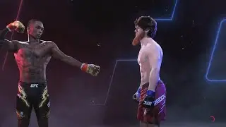 Israel Adesanya vs Shara Bullet - CPU vs CPU - UFC 5