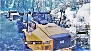 SnowRunner How To Get Derry Longhorn 3194 with CAT 754 - Pluck The Stuck Truck #10