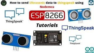 E.P:-28 | How to send Ultrasonic data to thingspeak using Nodemcu | NodeMCU Tutorial | Tech For Fun