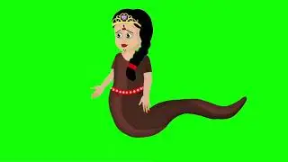 snake girl talking all poses green screen video |  snake girl talking | no copyright green screen bd
