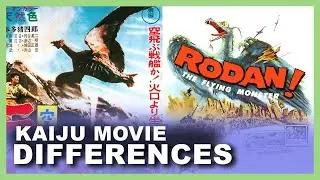 Rodan (1956) Differences