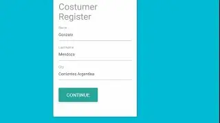 JSF + Primefaces + Materialize: Register Flip card form (Part I)