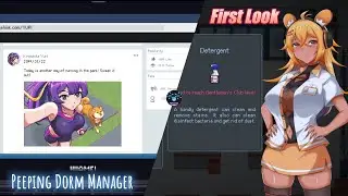 [Unity Game] Peeping Dorm Manager | First Look