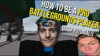 How to be a pro battlegrounds player in Roblox(easy tutorial)