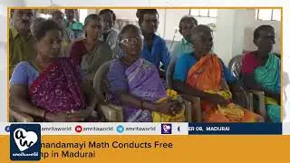 Mata Amritanandamayi Math Conducts Free Medical Camp in Madurai