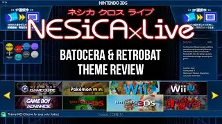 New Batocera & RetroBat Theme Review! NESiCAxLive