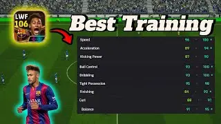How to Train 106 NEYMAR JR 🔥 eFootball 2025 Mobile