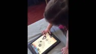 Zemirah playing with Figure