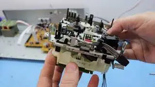 How to Repair / Change Belts & Pinch Roller on a Sony TCK511S tape Deck