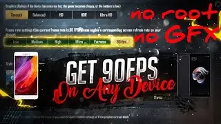 How to unlock 90 fps in any device || pubg mobile 90 fps ultra hd setting || informative gamer