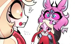 Is that Me..?   🍎🐈🌸  Hazbin Hotel/Helluva Boss • COMIC COMPILATION