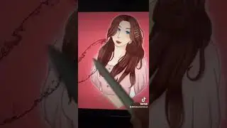drawing an anime girl - tiktok, drawing, 