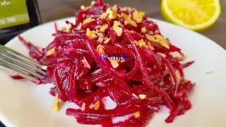 Самая любимая ЗАКУСКА из ОБЫЧНОЙ СВЕКЛЫ. Простой НОВЫЙ рецепт!