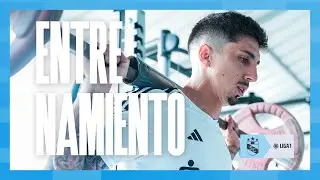 El entrenamiento del primer equipo previo a la Tarde Celeste l CRISTAL TV