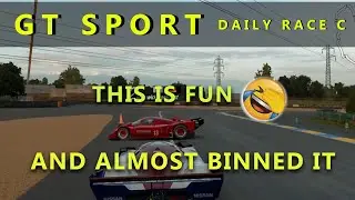 GT Sport Daily Race C | This is a Fun Week | Le Mans | Logitech G29 | PS4