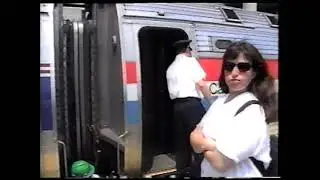 Amtrak Flashback: New Haven Split & Locomotive Change
