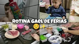 Vlog• ROTINA COM GAEL DE FERIAS✨👶🏻|Juliana Borba