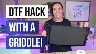Curing DTF on a Griddle??!! - Save, ship and sell your transfers! - New DTF Hack!