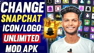 SNAPCHAT ICON CHANGER FREE | HOW TO CHANGE SNAPCHAT ICON | SNAPCHAT KA LOGO KAISE CHANGE KARE