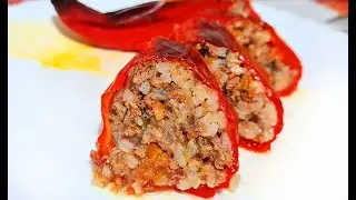🌶️🥗Это Невероятно ВКУСНО/Запеченный Фаршированный ПЕРЕЦ