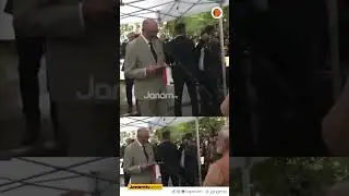 പ്രാസംഗികന് മൈക്ക് നേരെവയ്ക്കാൻ സഹായിച്ച് ഇന്ത്യൻ പ്രധാനമന്ത്രി, കൈയ്യടി.... 