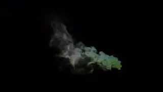 Smoke Trail High Detailed With Normal Lighting | Motion Graphics - Videohive template