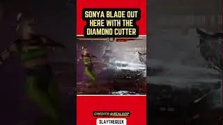 Sonya Blade DIAMOND CUTTER #MortalKombat1 #MK1