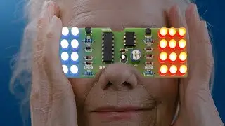 Never too old to learn NE555 and CD4017 Two Color Flashing LED