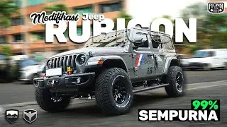 MODIFIKASI JEEP JL MENDEKATI 100% SEMPURNA! FITUR LENGKAP UNTUK ANAK DAN KELUARGA