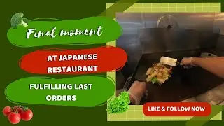 Momen-Momen Terakhir di Restoran Jepang: Menyelesaikan Pesanan Terakhir