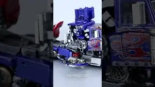 Optimus Prime Black Apple Stop Motion 