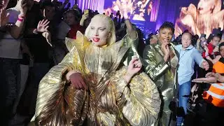 Lady Gaga performs IN the crowd at Chromatica Ball