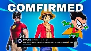 FORTNITE X ONE PIECE IS NOW COMFIRMED + A WHOLE BUNCH OF NEW COLLABS COMING SOON...