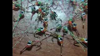 Изготовления  мушки на саргана