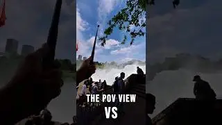 The POV view VS the 360-Shot 🤯☀️💦 #shorts #insta360