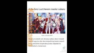 re:zero|subaru|edit